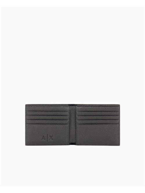 Portafoglio bifold con finitura testurizzata e scomparti ARMANI EXCHANGE | XM000168AF26663/U6125